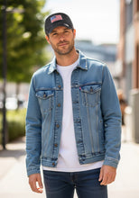 Load image into Gallery viewer, USA Flag Embroidered Baseball Cap - Black