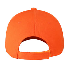 Load image into Gallery viewer, 12-Pack Baseball Dad Cap Velcro Strap Adjustable Size - Orange