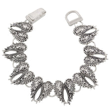 Load image into Gallery viewer, Angel Wing Magnetic Closured Bracelet