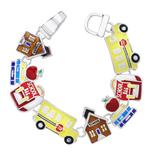 Load image into Gallery viewer, School Theme Magnetic Closured Bracelet