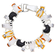 Load image into Gallery viewer, Cat Magnetic Closured Bracelet