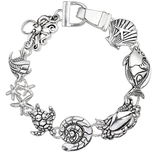 Sea Life Magnetic Closured Bracelet