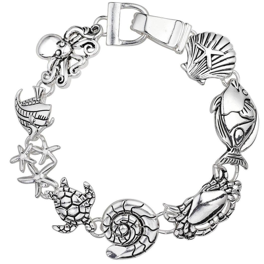 Sea Life Magnetic Closured Bracelet