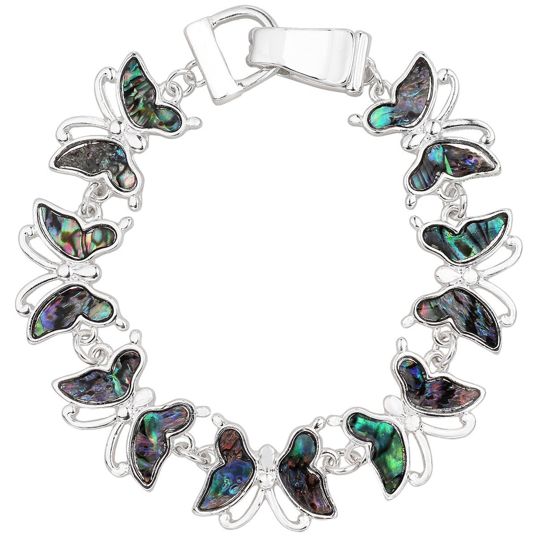 Butterfly Magnetic Closured Bracelet