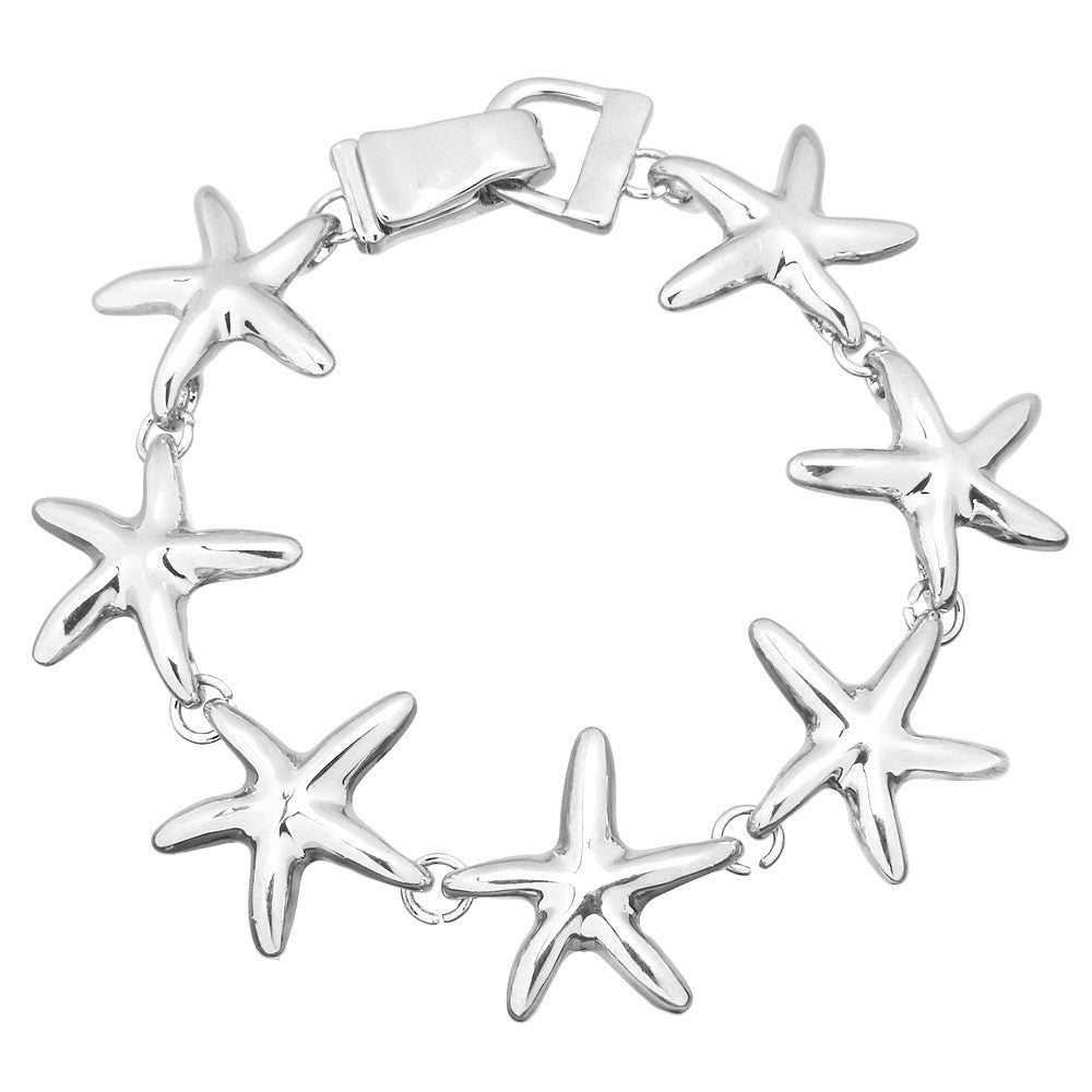 Starfish Magnetic Closured Bracelet