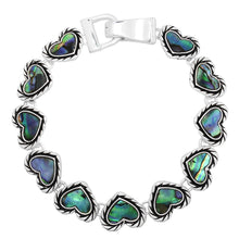 Load image into Gallery viewer, Heart Magnetic Closured Bracelet