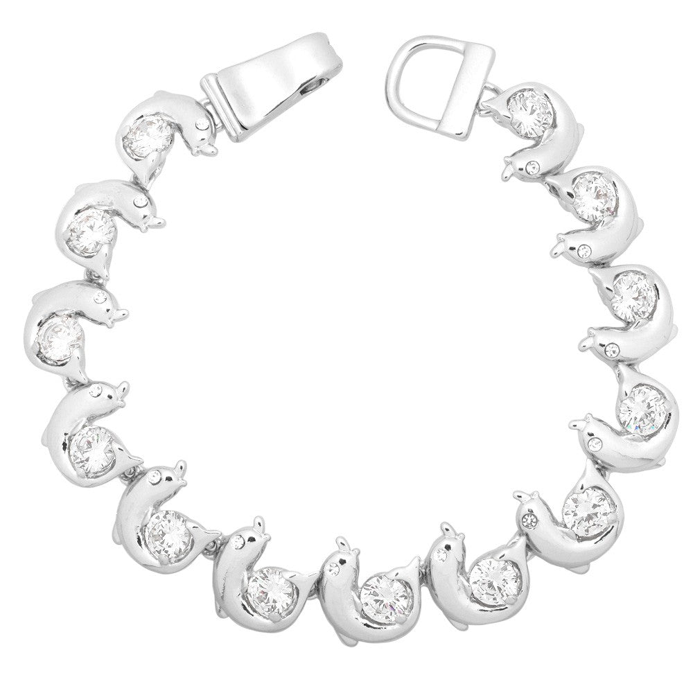 Dolphin Magnetic Closured Bracelet