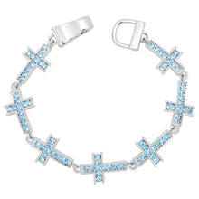 Load image into Gallery viewer, Cross Magnetic Closured Bracelet