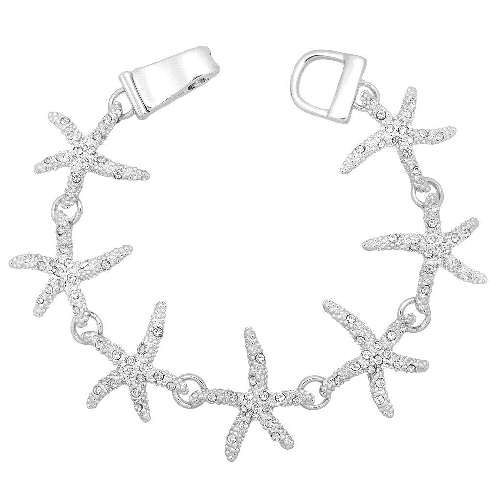 Starfish Magnetic Closured Bracelet