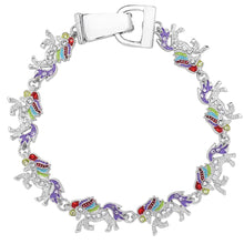 Load image into Gallery viewer, Unicorn Magnetic Closured Bracelet