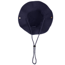 Load image into Gallery viewer, Wide Brim Boonie Hat - Navy