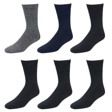 Load image into Gallery viewer, 6-Pack Men&#39;s Winter Thermal Socks